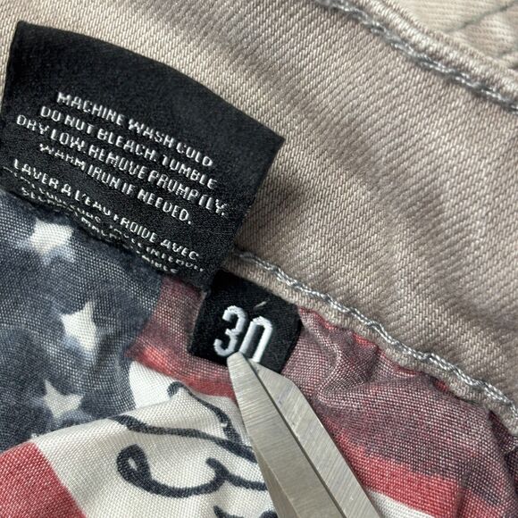 Rockstar Original Men Stacked RSM 225 Flare Denim Jeans Size 30 Hallie C053 -24 - Picture 13 of 16